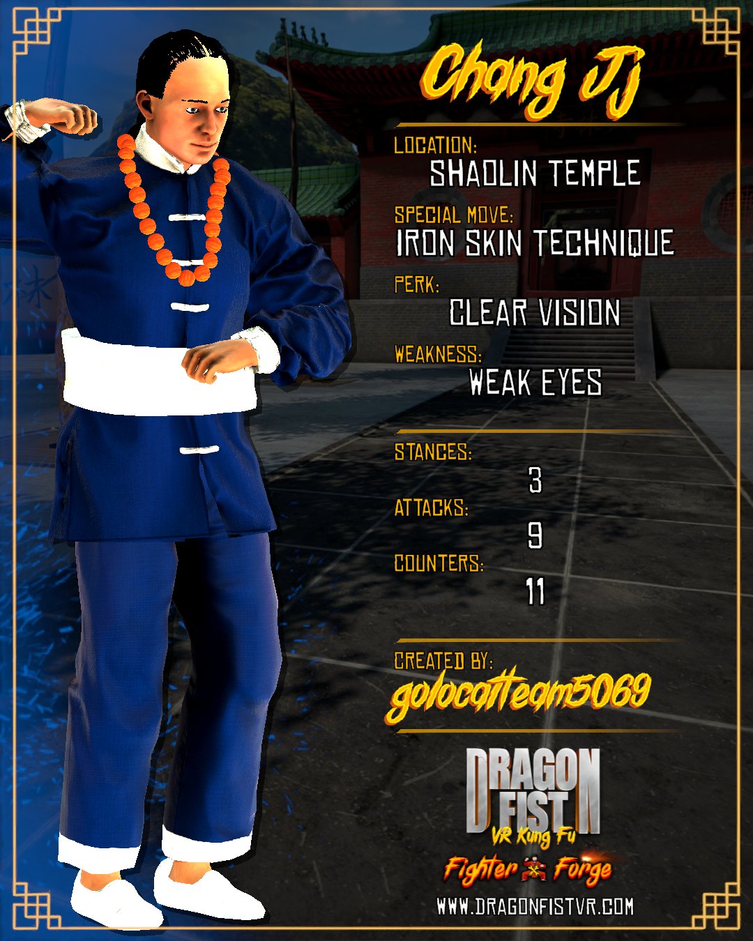 Chang Jj - Created By: golocalteam5069